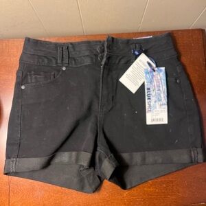 Blue Spice Women's Black Jean Shorts